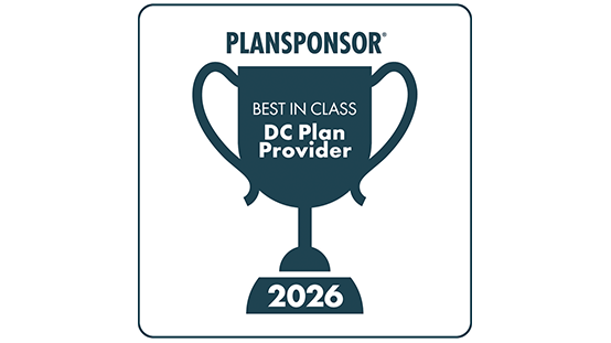 PLANSPONSOR Best in Class DC Plan Provider 2025