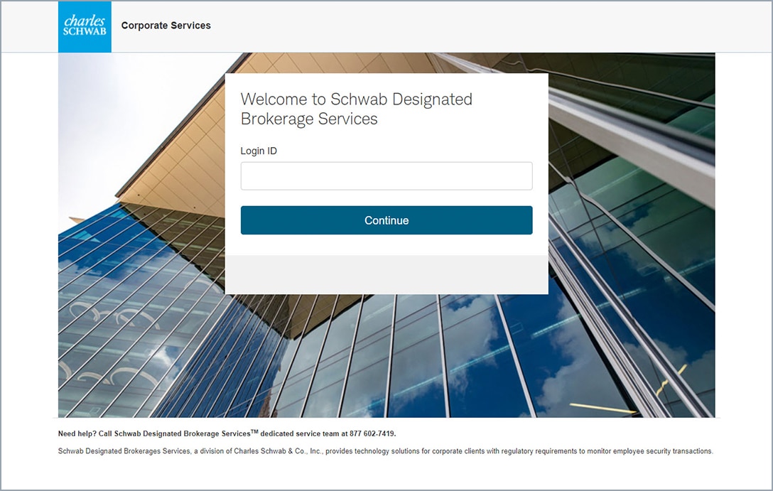 Designed Brokerage Services Login